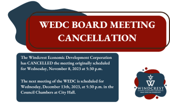 Meeting Cancellation