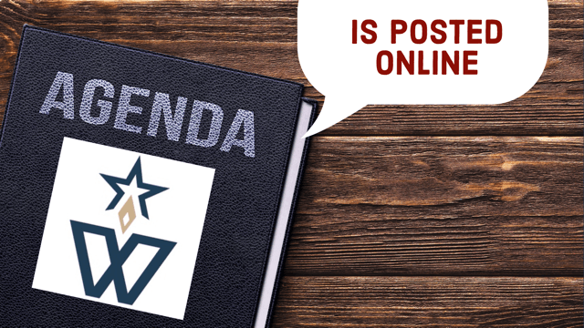 Agenda Posted - Updated Graphic - 05-10-2021
